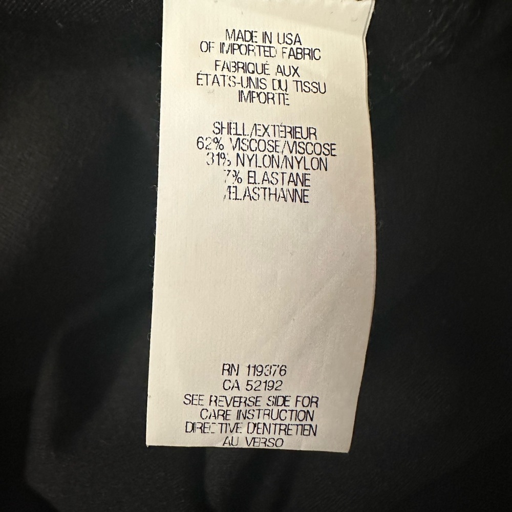 Helmut Lang Black Asymmetric Wrap Hem Sleeveless Zip Racer Back Dress - Picture 4 of 5